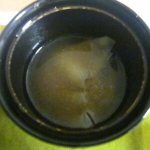 餃子の皮で簡単・ワンタンスープ